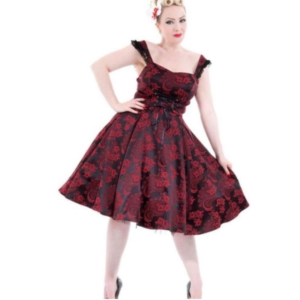 Hearts and Roses corset dress